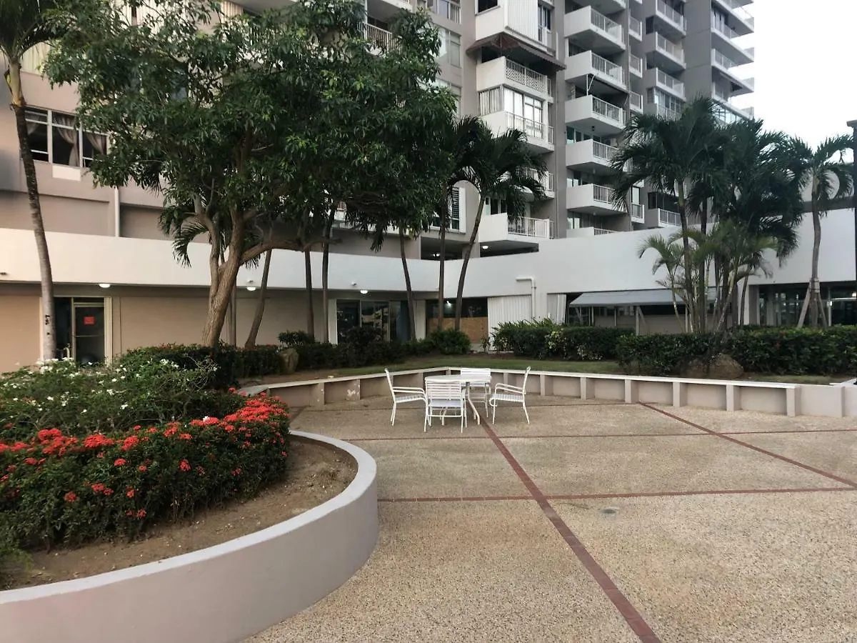 Beach Front Beach View 1 Bedroom 2Bathroom Coral Beach Apt San Juan Puerto Rico