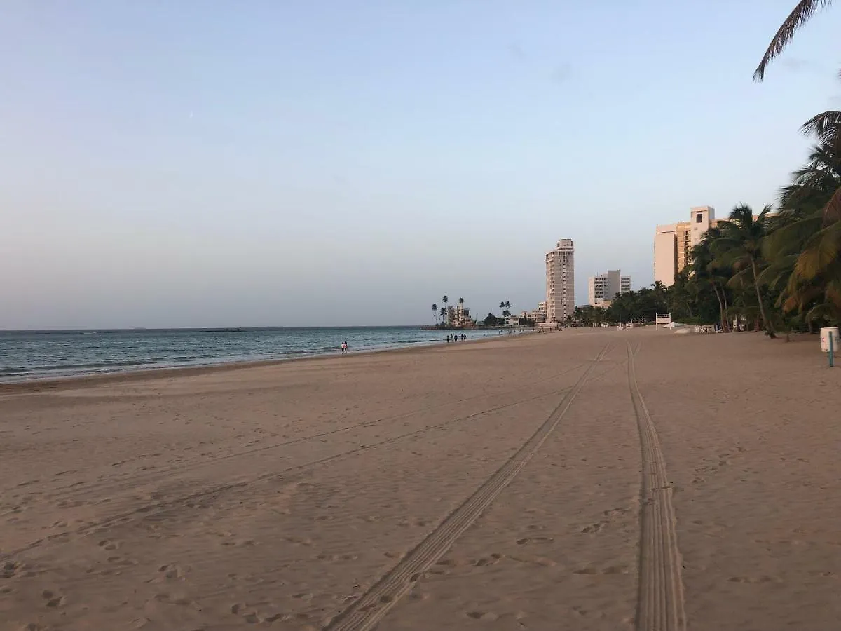 Apartment Beach Front Beach View 1 Bedroom 2Bathroom Coral Beach Apt San Juan Puerto Rico